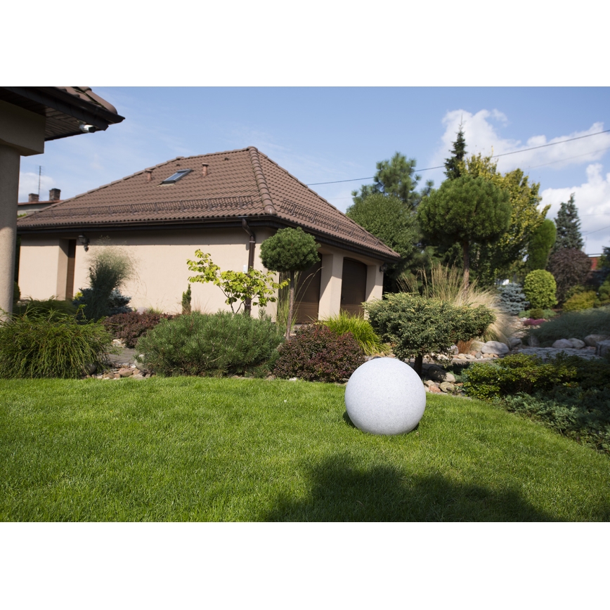 Candeeiro exterior STONO 1xE27/25W/230V diâmetro 49 cm IP65