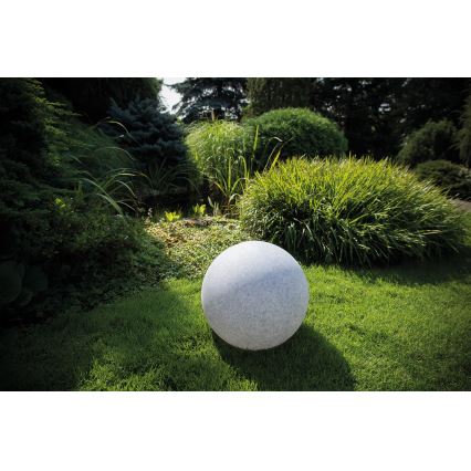 Candeeiro exterior STONO 1xE27/25W/230V diâmetro 49 cm IP65