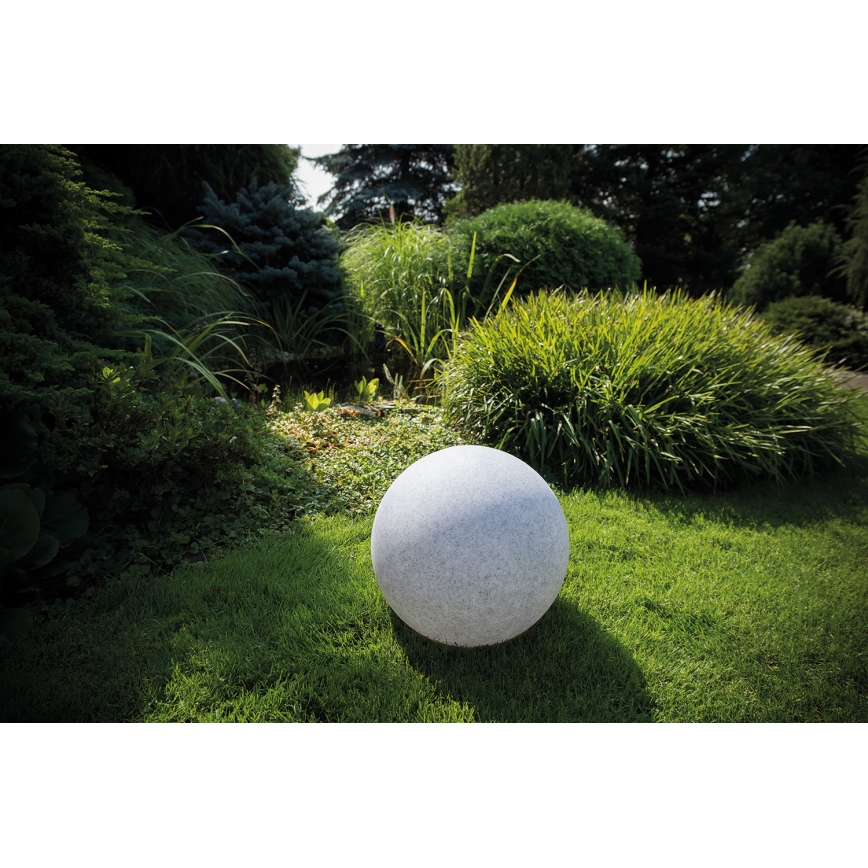 Candeeiro exterior STONO 1xE27/25W/230V diâmetro 49 cm IP65