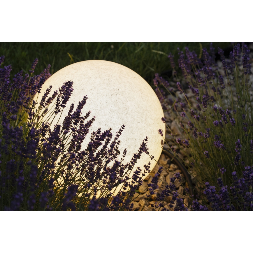 Candeeiro exterior STONO 1xE27/25W/230V diâmetro 49 cm IP65