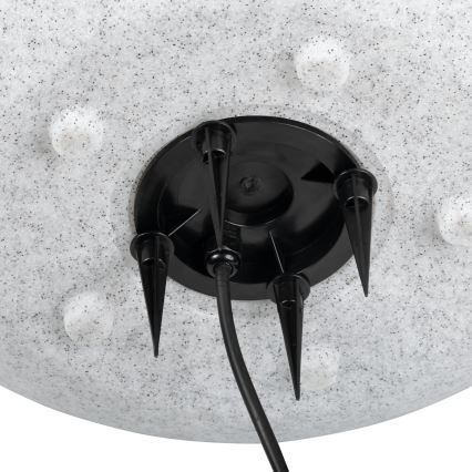 Candeeiro exterior STONO 1xE27/25W/230V diâmetro 49 cm IP65