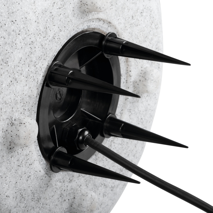 Candeeiro exterior STONO 1xE27/25W/230V diâmetro 49 cm IP65