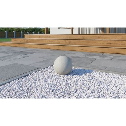 Candeeiro exterior STONO 1xE27/15W/230V Ø 23 cm IP65
