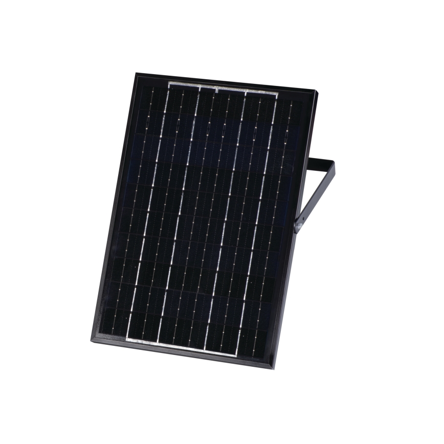 Holofote LED com regulação, painel solar e sensor de anoitecer LED/10W/10000 mAh 3,2V IP65 + comando