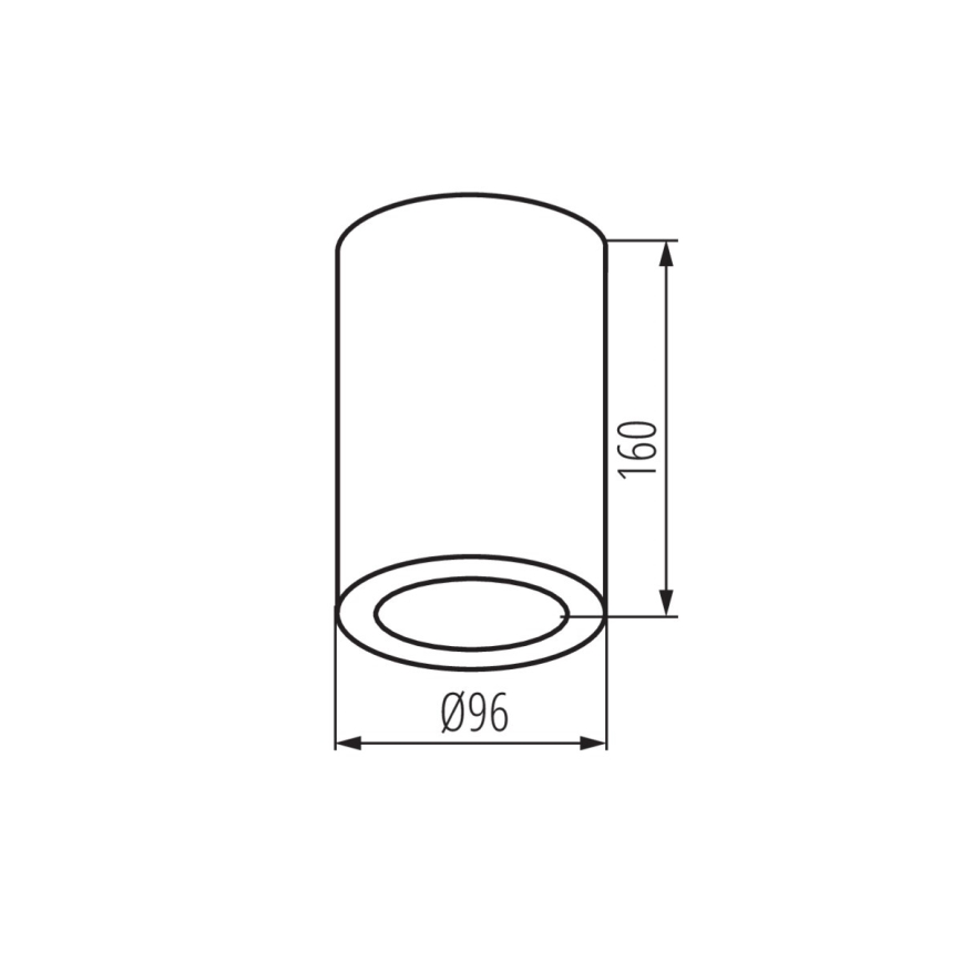 Foco para casa de banho AQILO 1xE27/20W/230V IP65 antracite