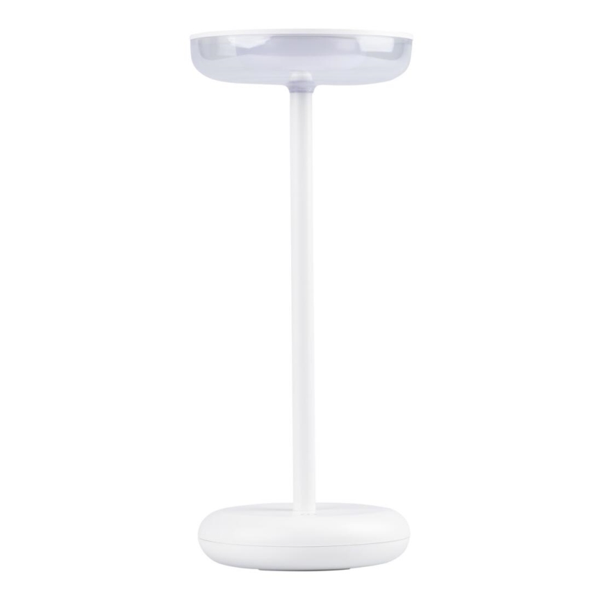 Kanlux 37310 - Candeeiro LED recarregável com regulação FLUXY LED/1,7W/1800 mAh IP44 branco
