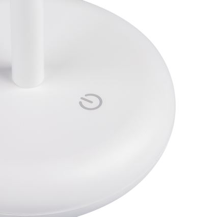 Kanlux 37310 - Candeeiro LED recarregável com regulação FLUXY LED/1,7W/1800 mAh IP44 branco