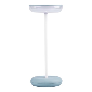 Kanlux 37312 - Candeeiro LED recarregável com regulação FLUXY LED/1,7W/1800 mAh IP44 azul