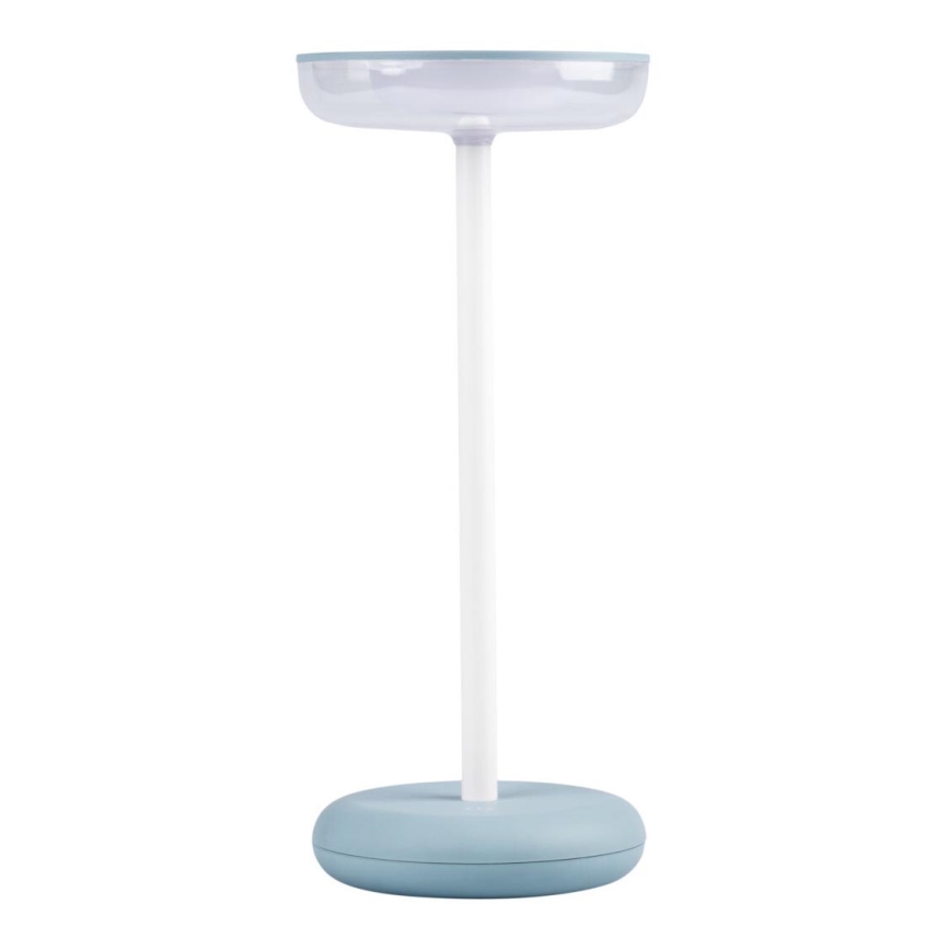 Kanlux 37312 - Candeeiro LED recarregável com regulação FLUXY LED/1,7W/1800 mAh IP44 azul