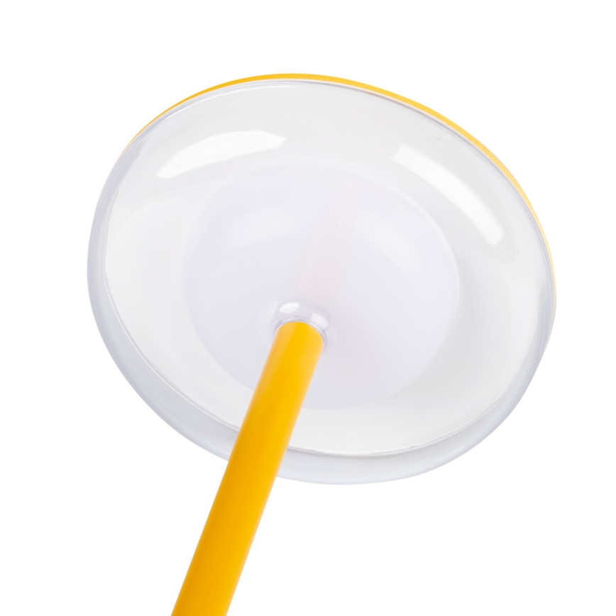 Kanlux 37314 - Candeeiro LED recarregável com regulação FLUXY LED/1,7W/1800 mAh IP44 amarelo