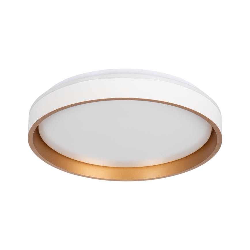 Iluminação de teto LED SOLN LED/17,5W/230V diâmetro 38 cm branco/dourado