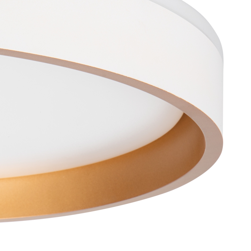 Iluminação de teto LED SOLN LED/17,5W/230V diâmetro 38 cm branco/dourado