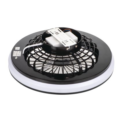 Iluminação de teto LED RGBW com regulação e ventoinha PLAVE LED/48W/230V 3000/4000/6500K + comando