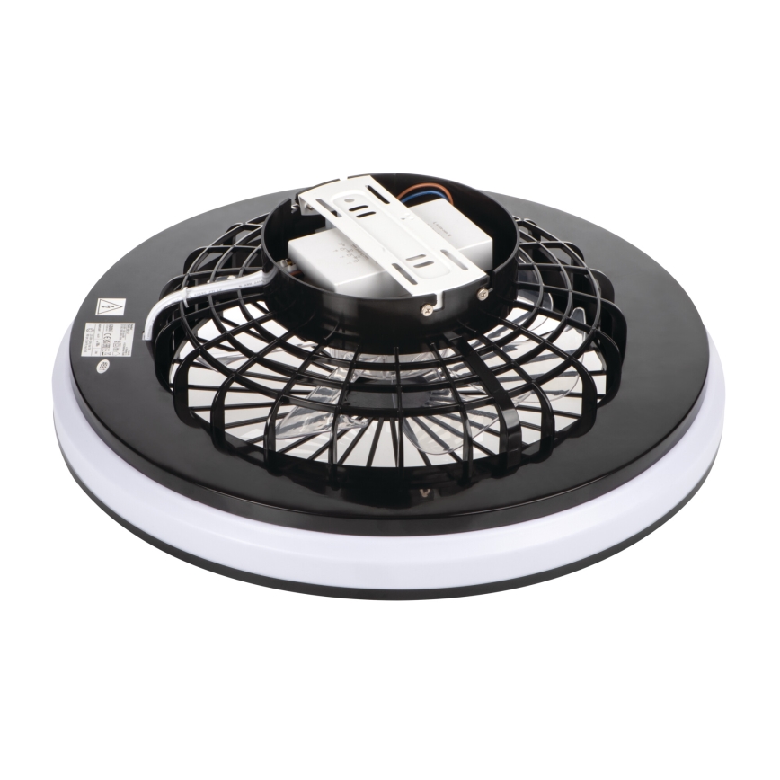 Iluminação de teto LED RGBW com regulação e ventoinha PLAVE LED/48W/230V 3000/4000/6500K + comando