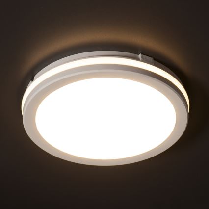 Iluminação de teto exterior LED BENO ECO LED/40W/230V 3000/4000/6500K diâmetro 40 cm IP65 branco