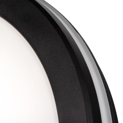 Iluminação de teto exterior LED BENO ECO LED/40W/230V 3000/4000/6500K diâmetro 40 cm IP65 preto