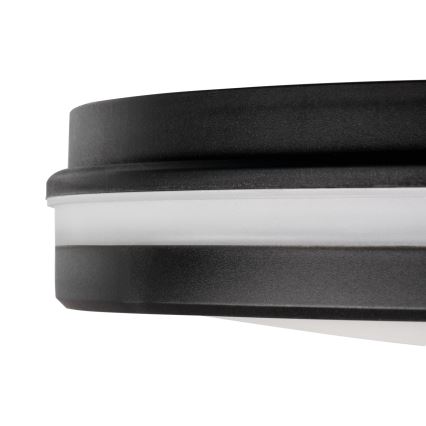 Iluminação de teto exterior LED BENO ECO LED/40W/230V 3000/4000/6500K diâmetro 40 cm IP65 preto