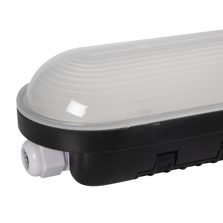 Iluminação industrial fluorescente LED MAH MAX LED/18W/230V 4000K IP65 preto
