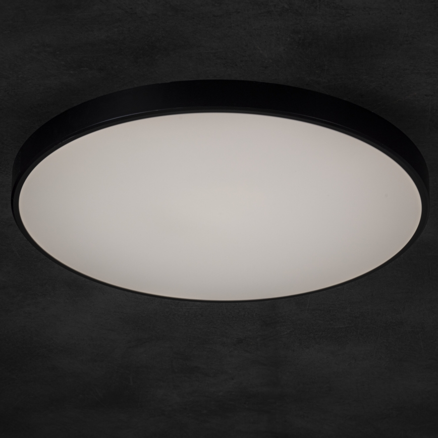 Iluminação de teto LED com regulação PLAFON LED/20W/230V 3000-6500K Wi-Fi preto