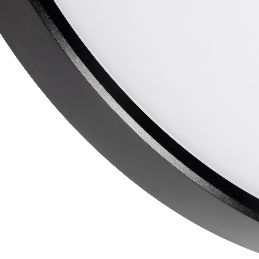 Iluminação de teto LED com regulação PLAFON LED/20W/230V 3000-6500K Wi-Fi preto