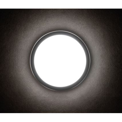 Iluminação de teto exterior LED com sensor de movimento BENO LED/24/30W/230V 3000/3500/4000K IP65 antracite redondo