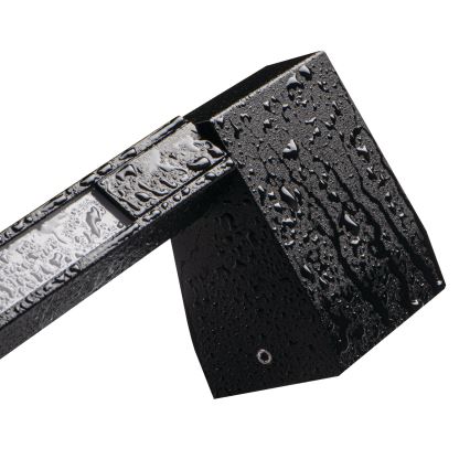 Iluminação de parede exterior LED YALTE LED/8W/230V 4000K IP54 preto