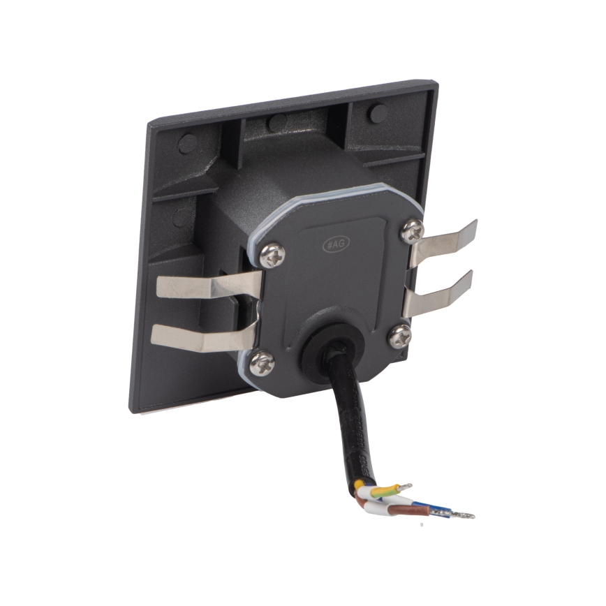 Luminária LED para escadas EXIN LED/2,5W/230V 4000K IP65 antracite quadrada