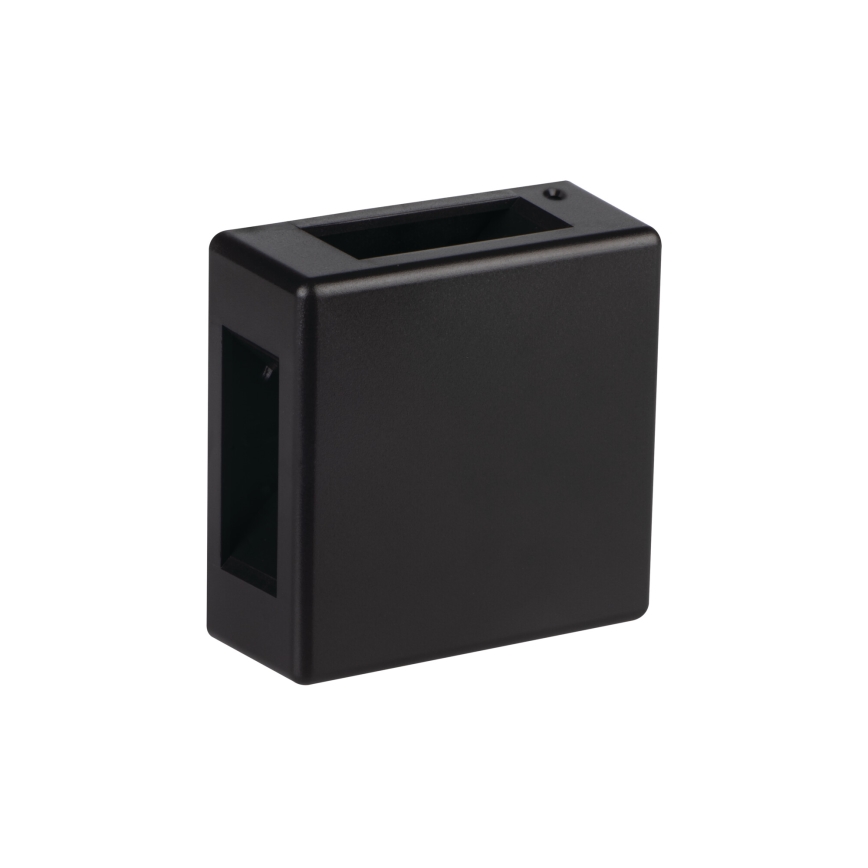 Aplique de parede exterior LED REFAZI LED/6W/230V IP54 preto