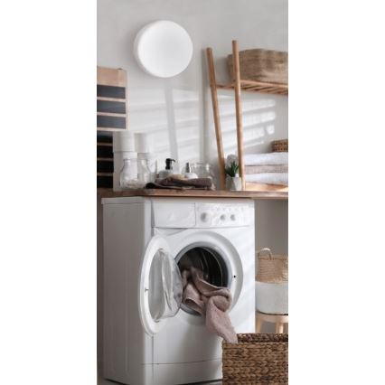 Iluminação de teto de casa de banho PERAZ 1xE27/60W/230V d. 30 cm IP44