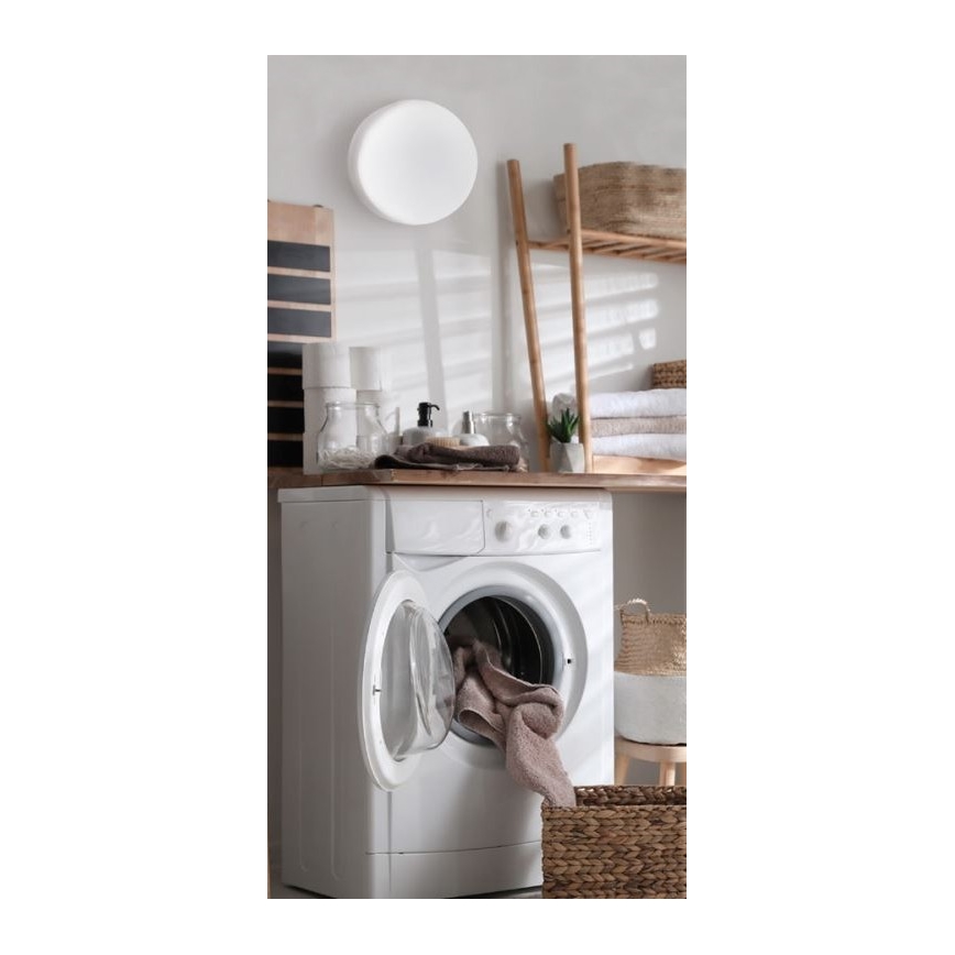 Iluminação de teto de casa de banho PERAZ 1xE27/60W/230V d. 30 cm IP44