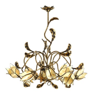Kemar K/12/W - Candelabro KARKARA 12xE14/60W/230V