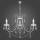 Kemar KN/3/CR - Candelabro CRISTAL 3xE14/60W/230V