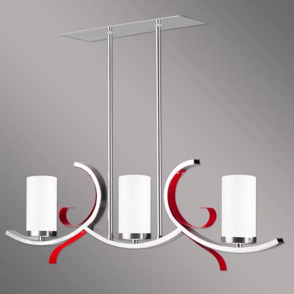 Kemar MR/B3/R  - Candelabro Marami R 3xE14/60W/230V