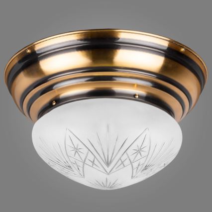Kemar OK61/P - Luz de teto parede OURO EAGLE 1xE27/60W/230V