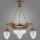 Kemar OW30/P - Candelabro OURO EAGLE 3xE27/60W + 1xE27/100W/230V