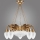 Kemar OW50 - Candelabro OURO EAGLE 5xE27/60W + 1xE27/100W/230V