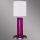 Kemar RF/B/V - Lâmpada de mesa RIFFTA 1xE14/60W/230V
