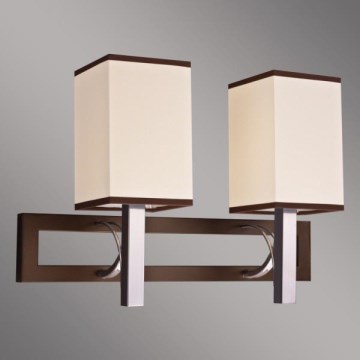 Kemar RF/K/2/B - Candeeiro de parede RIFFTA 2xE14/60W/230V