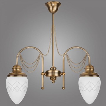 Kemar RI/2/L - Candelabro RINAMA 2xE27/60W/230V
