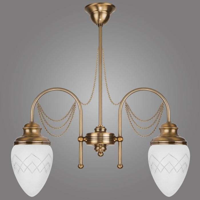 Kemar RI/2/L - Candelabro RINAMA 2xE27/60W/230V