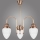 Kemar RI/3/M - Candelabro suspenso RINAMA 3xE27/60W/230V latão