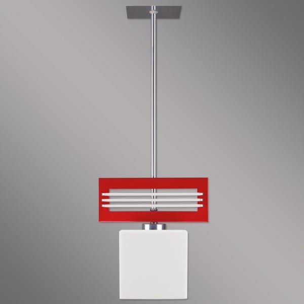 Kemar SG/1/R/K - Luz pendente SANGA 1xE14/60W/230V