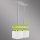 Kemar SG/2/G/K - Luz pendente SANGA 2xE14/60W/230V