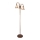Kemar T/LS/3 - Candeeiro de chão TANAJA 3xE14/60W/230V vermelho