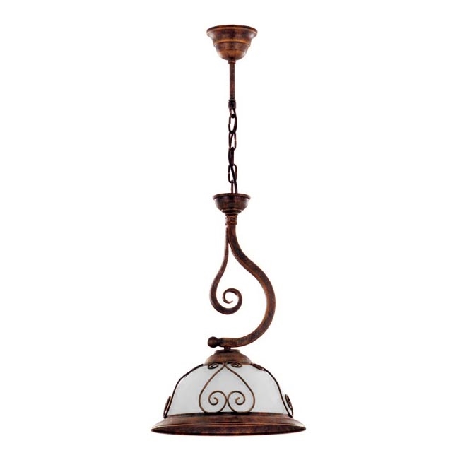Kemar VE/1 - Candelabro VERDA 1xE27/60W bronze