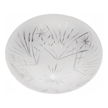 Kemar - Vidro de substituição para candeeiro de teto OURO EAGLE E27 branco