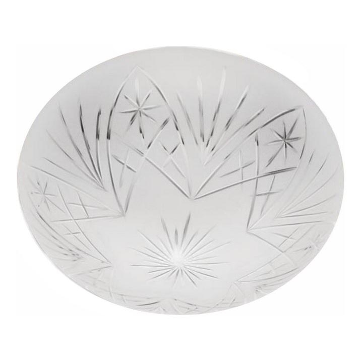 Kemar - Vidro de substituição para candeeiro de teto OURO EAGLE E27 branco