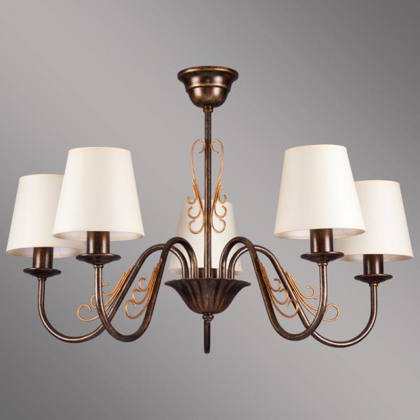 Kemar WN/5/B - Candelabro WINGO 5xE14/60W/230V