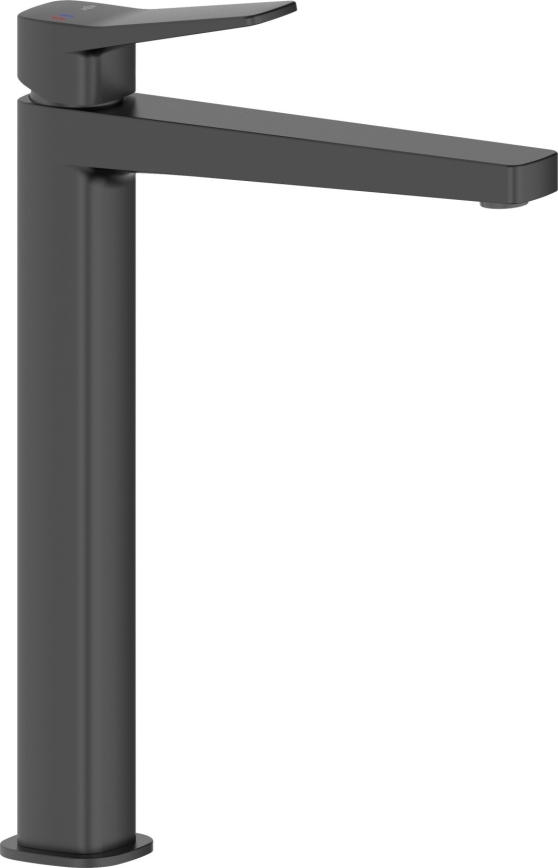 KFA Armatura 4522-712-81 - Misturador para lavatório + válvula de escoamento MALAGA 30,3 cm, preto