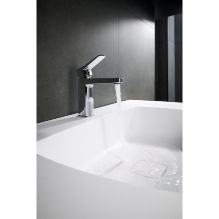 KFA Armatura 4522-815-00 - Misturadora de lavatório + válvula de escoamento MALAGA 15,9 cm cromado brilhante